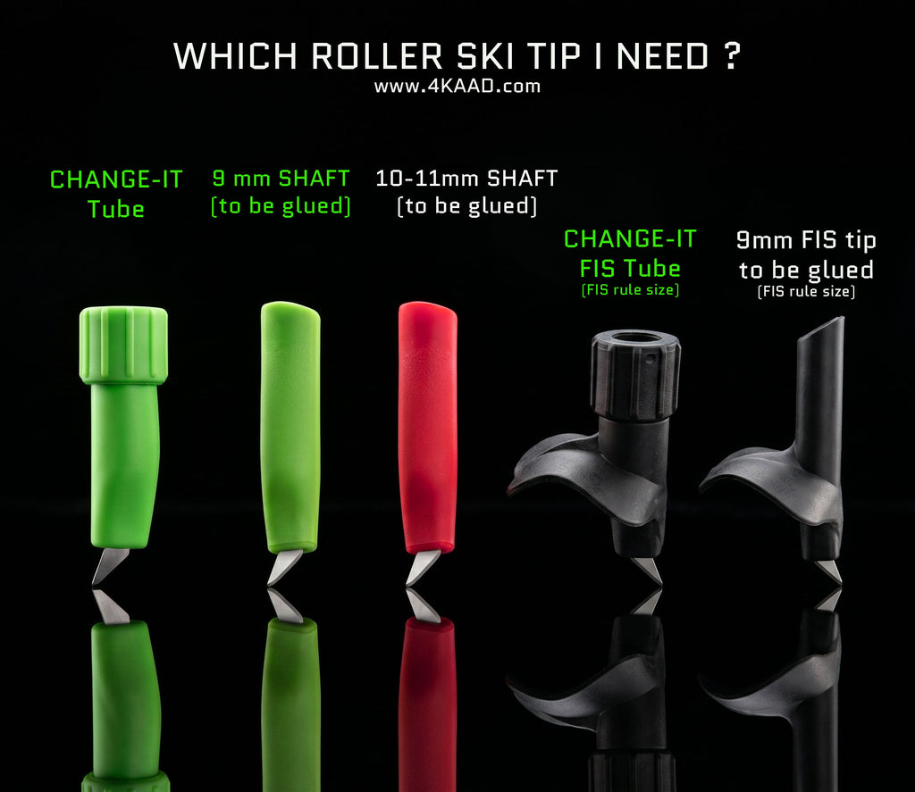 Roller ski tip  Change-IT TUBE